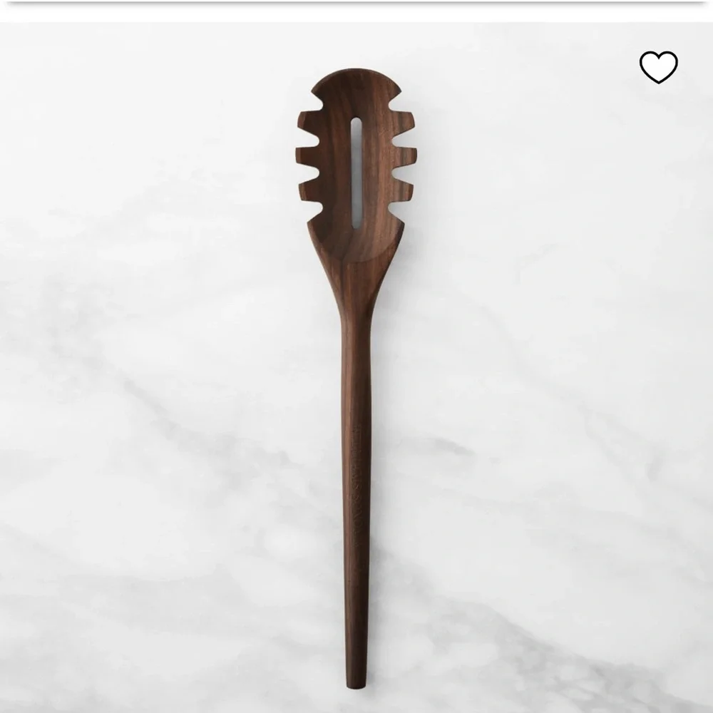 Williams Sonoma Dark Wood Pasta Server